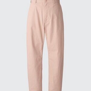 UNIQLO X C Men's pink salmon loose jogger Pants